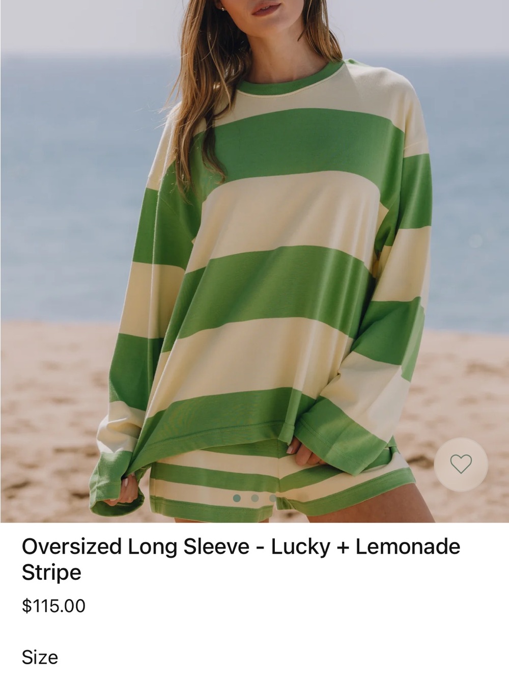Daily Drills oversize long sleeve